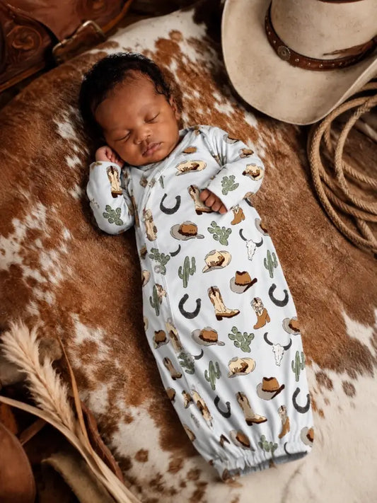 Cowboy Country Gown