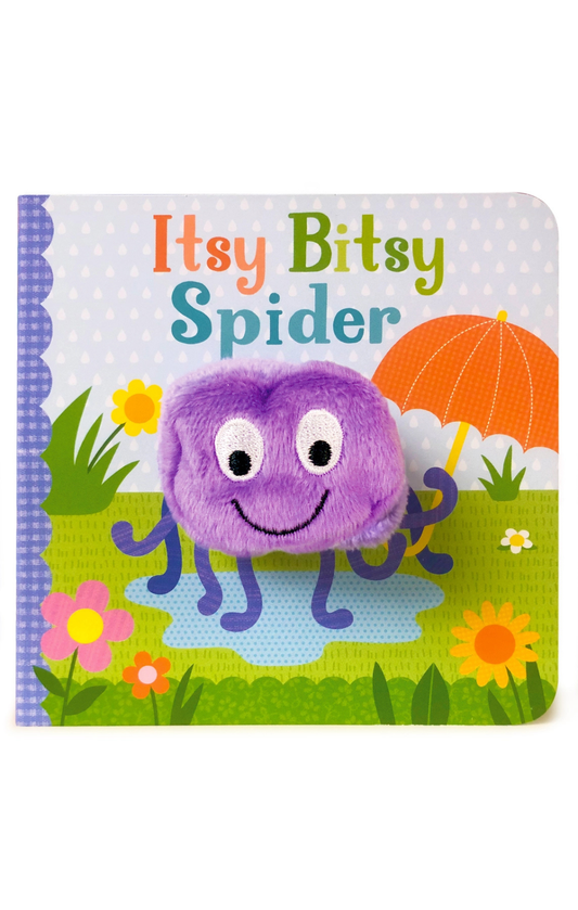 Itsy Bitsy Spider Finger Puppet Book