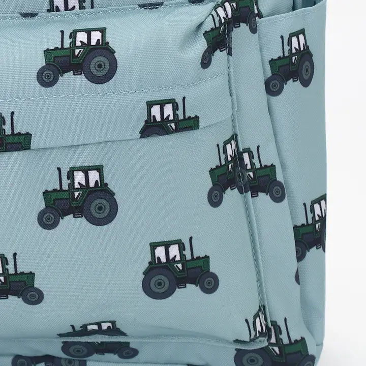 Blue Tractors Boys Backpack