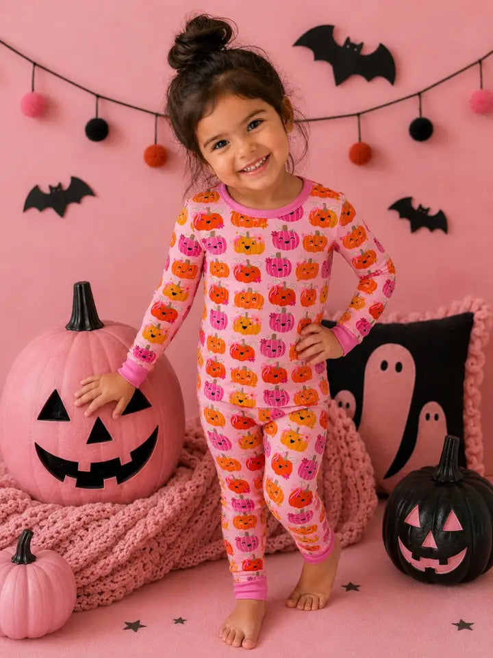 Pumpkin Girl 2-Piece Set