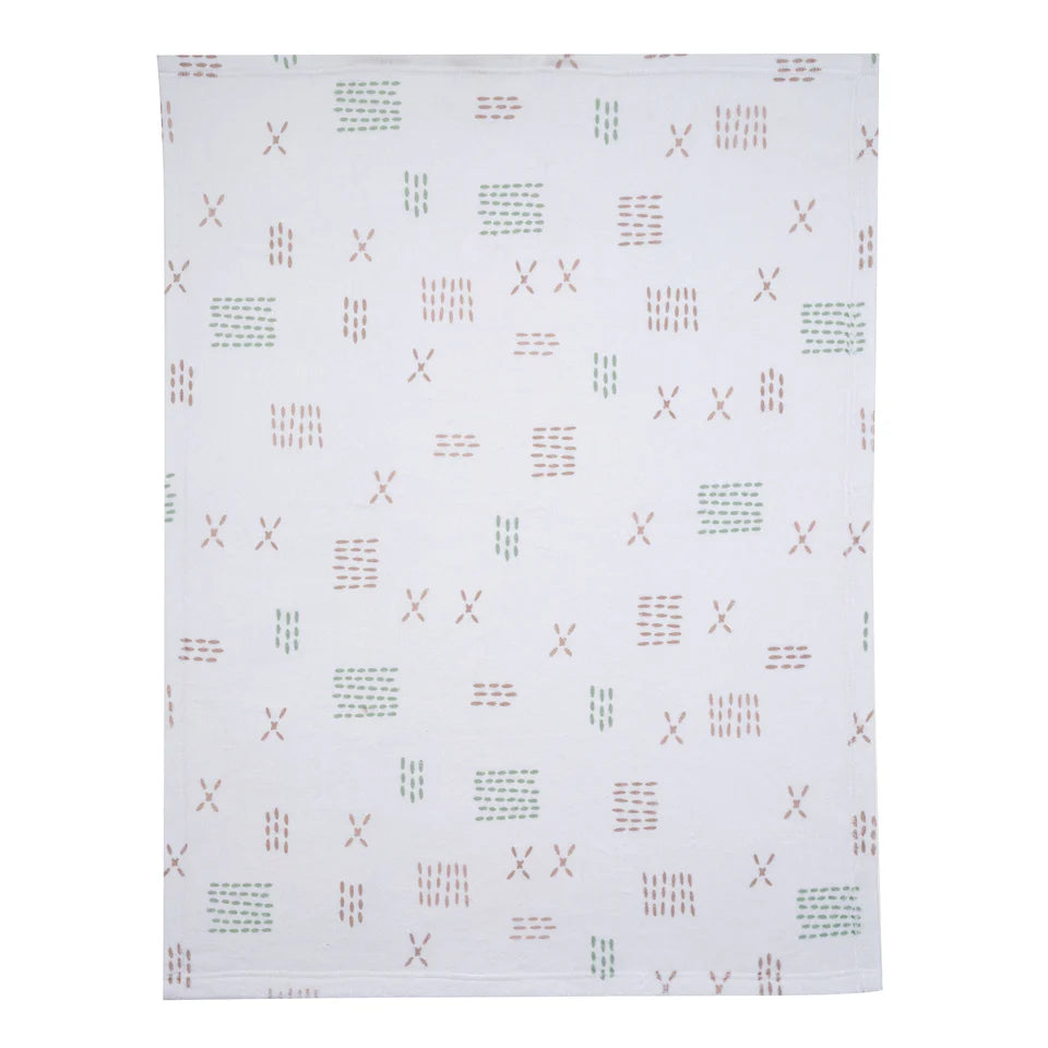 Farmyard Friends Fleece Baby Blanket