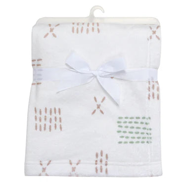 Farmyard Friends Fleece Baby Blanket