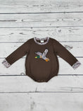 Load image into Gallery viewer, Camo Duck Applique Baby Boy Bubble
