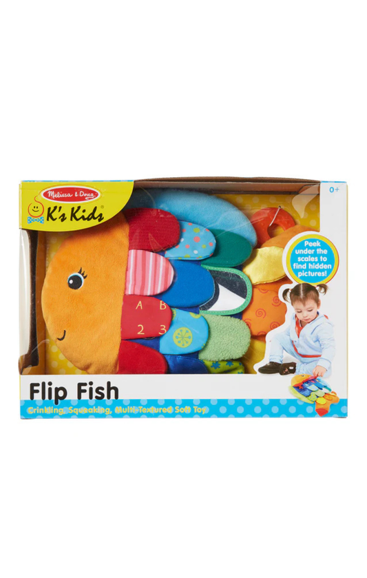 K’s Kids Flip Fish Baby Toy by Melissa & Doug