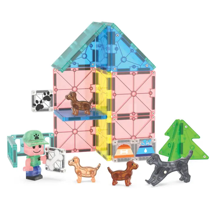 Magna-Tiles Puppy Park 27-Piece Set