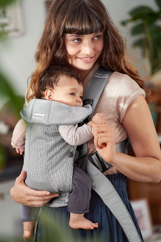 BabyBjorn Baby Carrier Mini - Gray - 3D Mesh