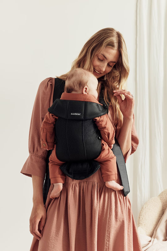 BabyBjorn Baby Carrier Mini - Black - 3D Mesh