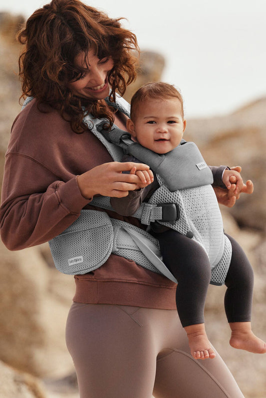 Baby Bjorn Pocket Pouch For Baby Carrier Mesh Gray