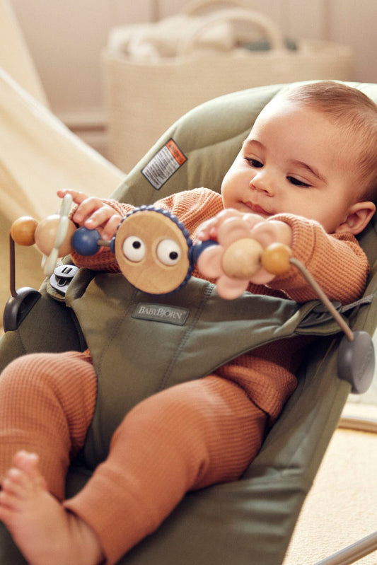 BabyBjorn Toy for Bouncer – Googly Eyes - Pastel