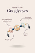 Load image into Gallery viewer, BabyBjorn Toy for Bouncer – Googly Eyes - Pastel
