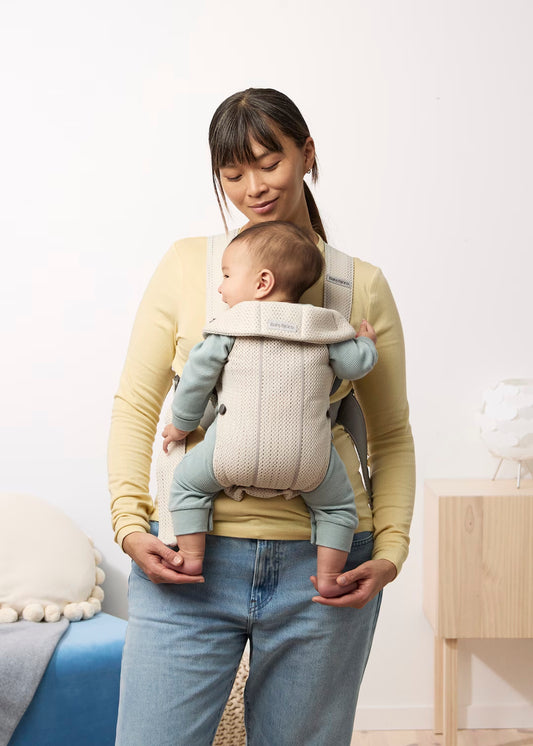BabyBjorn Baby Carrier Mini - Cream - 3D Mesh