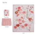 Load image into Gallery viewer, Flower Power 3-Piece Floral Bedding Set
