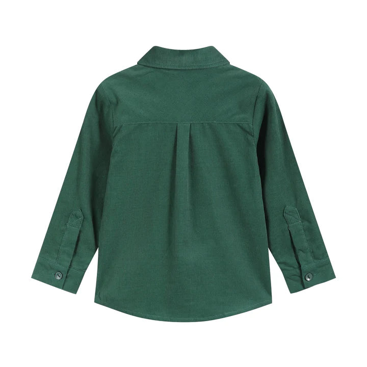 Corduroy Santa Dress Shirt