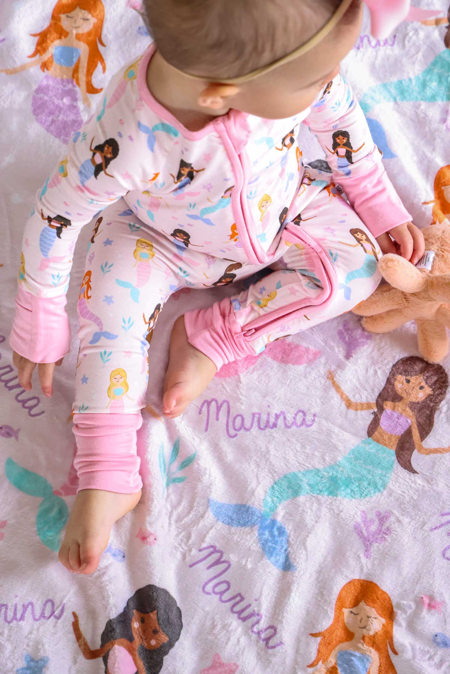Let's Be Mermaids Convertible Zip Sleeper