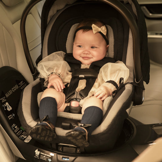 Maxi-Cosi Peri 180° Rotating Infant Car Seat - Kindred Collection - Natural Heritage