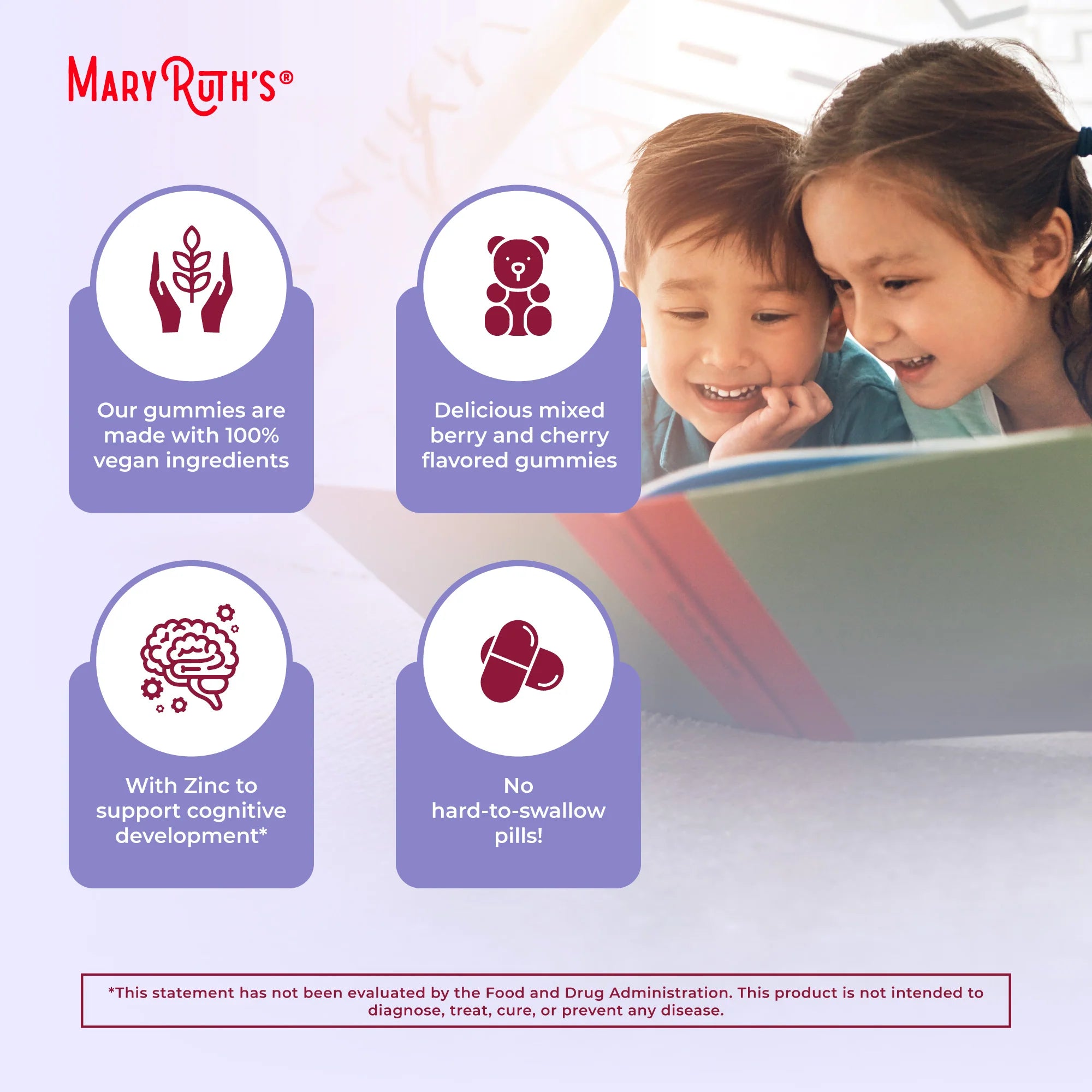Mary Ruth's Organic Kids Multivitamin Gummies