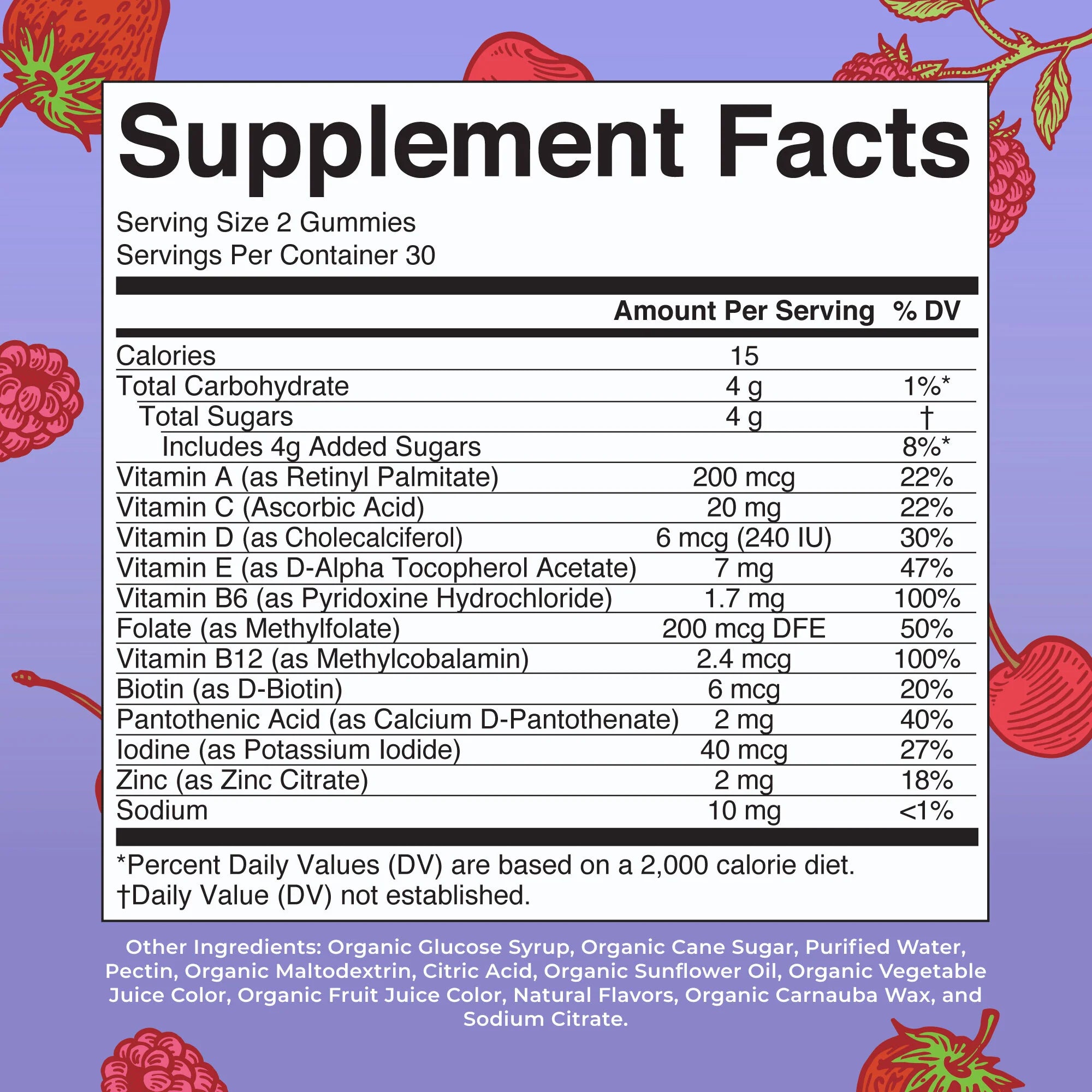 Mary Ruth's Organic Kids Multivitamin Gummies