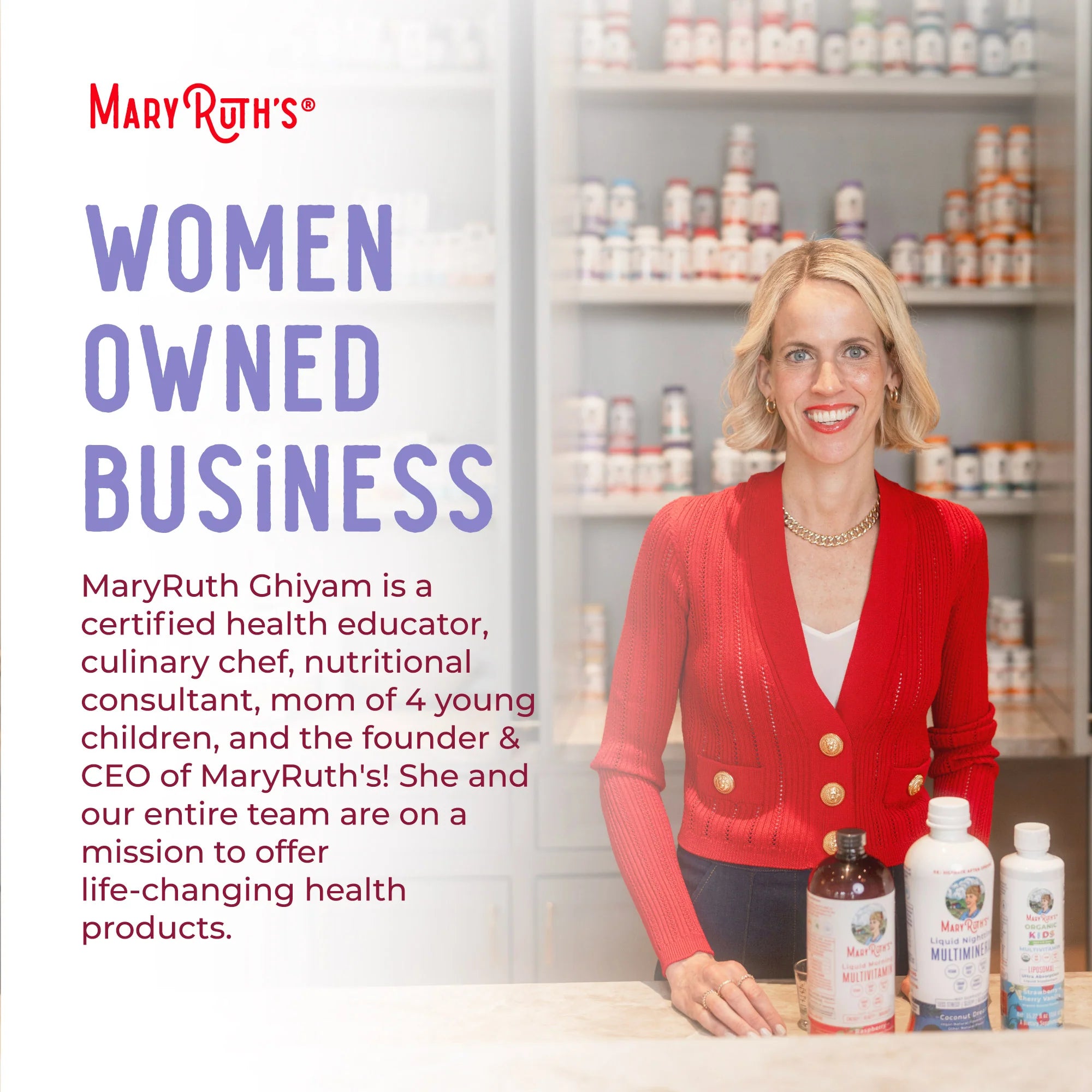 Mary Ruth's Organic Kids Multivitamin Gummies