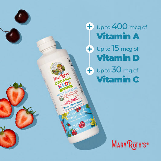 Mary Ruth's Kids Organic Multivitamin Liposomal
