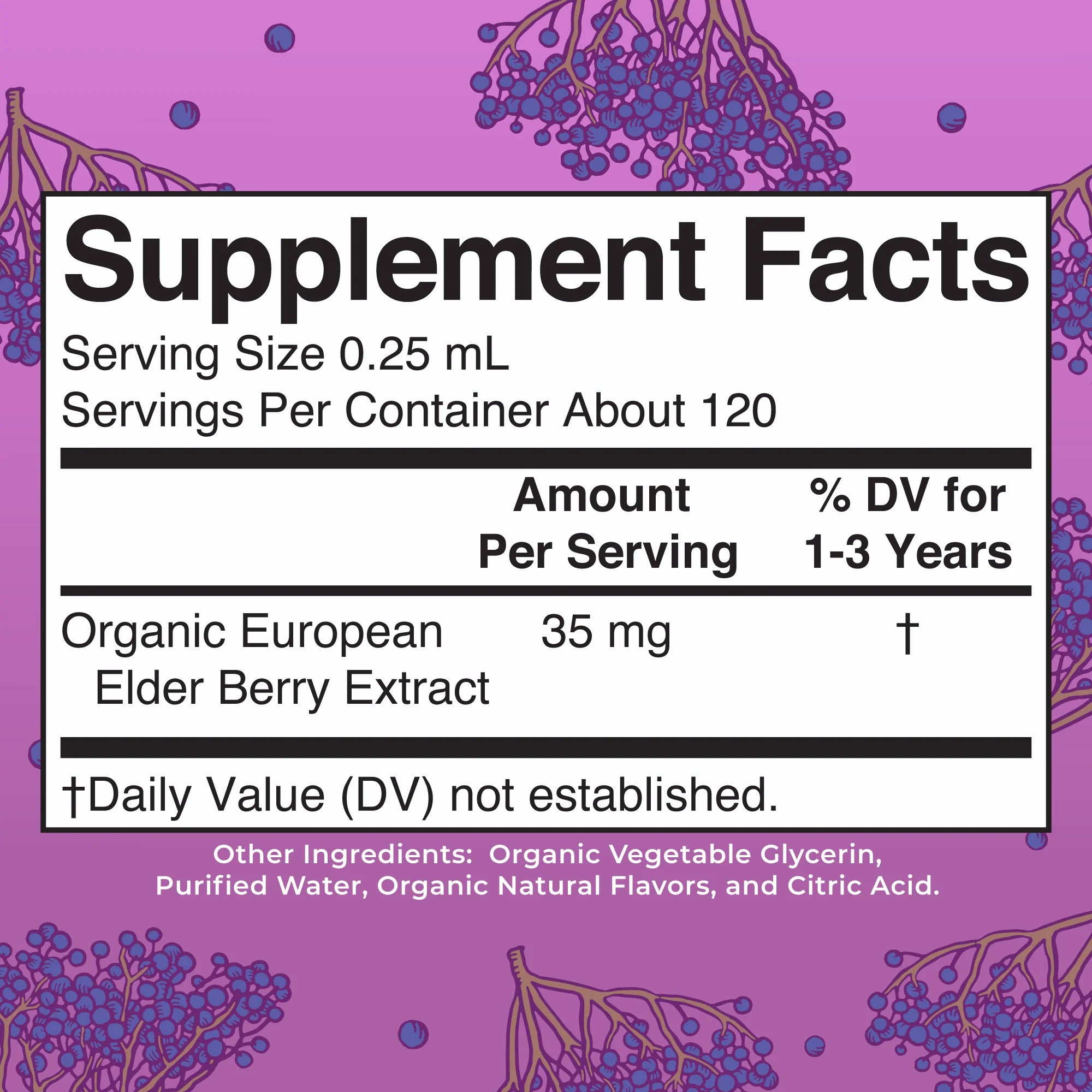 Mary Ruth's Organic Toddler Elderberry Drops