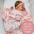 Load image into Gallery viewer, Beautiful Bows Baby Muslin Swaddle Blanket
