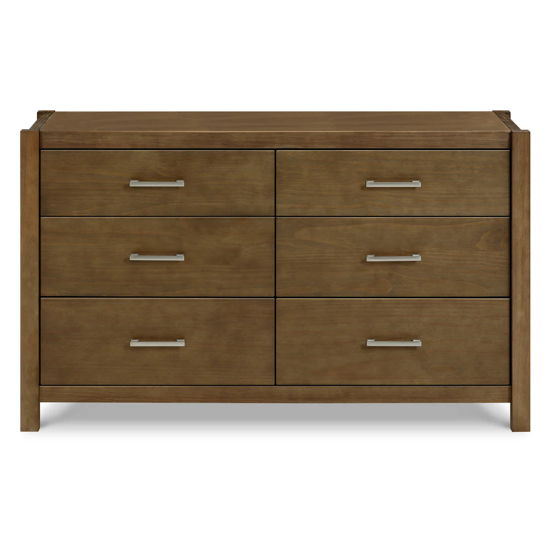 Monogram Walnut Driftwood 6-Drawer Dresser