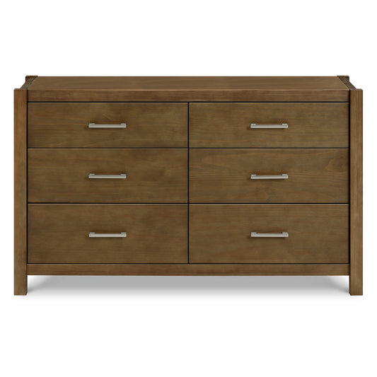 Monogram Walnut Driftwood 6-Drawer Dresser