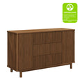 Load image into Gallery viewer, Babyletto Natural Walnut Pogo Tambour Dresser
