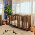 Load image into Gallery viewer, Babyletto Natural Walnut Pogo 8-in-1 Convertible Crib

