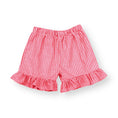 Load image into Gallery viewer, Girl's Gingham Ruffle Shorts

