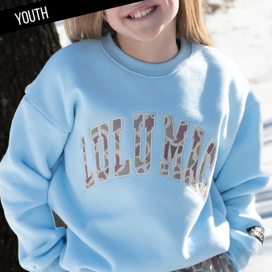 Youth Camo Sweatshirt