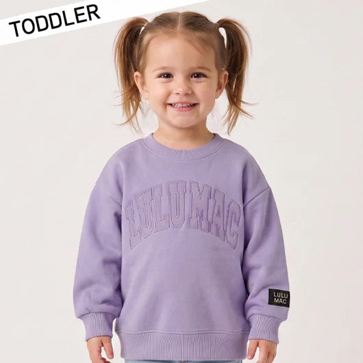 Lulu Mac Toddler Monochrome Sweatshirt