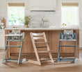 Load image into Gallery viewer, Stokke Oak Warm Brown Tripp Trapp High Chair Newborn with Wheat Cushion and Tray
