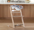 Load image into Gallery viewer, Stokke Oak Warm Brown Tripp Trapp High Chair Newborn with Wheat Cushion and Tray
