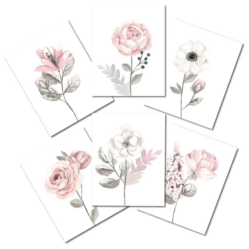 Floral Unframed Wall Art By Lambs & Ivy