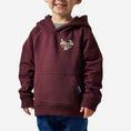 Load image into Gallery viewer, Youth Fleece Hoodie Field Companion Maroon
