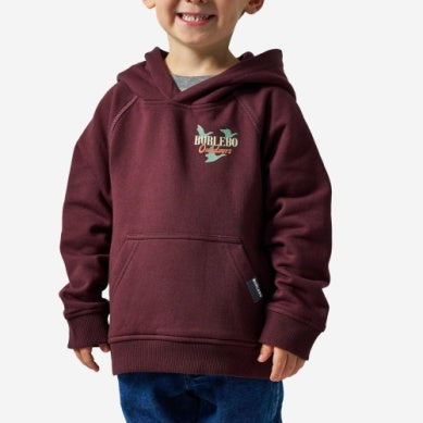 Youth Fleece Hoodie Field Companion Maroon