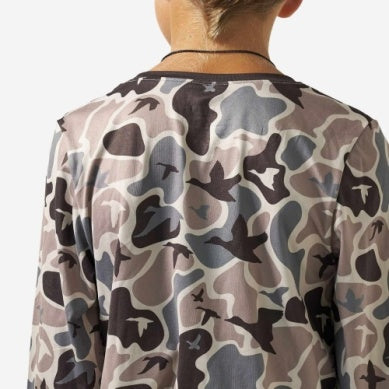 Youth Pajama Set Mallard Mayhem Camo