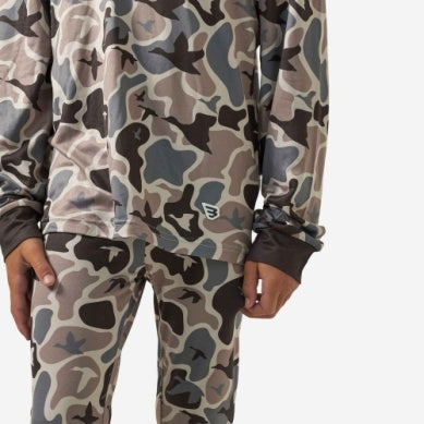 Youth Pajama Set Mallard Mayhem Camo