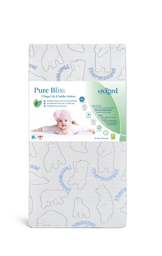 Pure Bliss Dual Stage Crib & Toddler Mattress