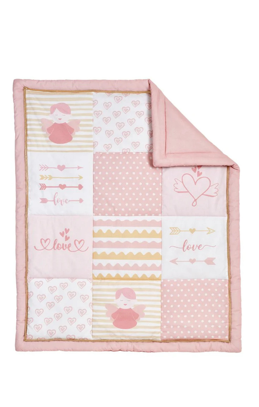Baby Love 4 pc Baby Crib Nursery Bedding Set
