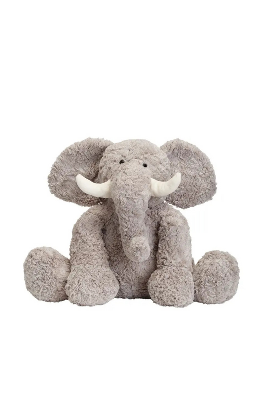 Joon Bobo the Elephant Stuffed Animal - Grey