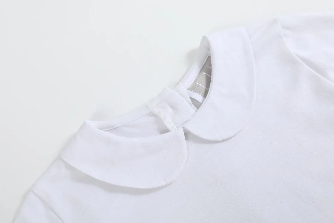 White Collared Shirt